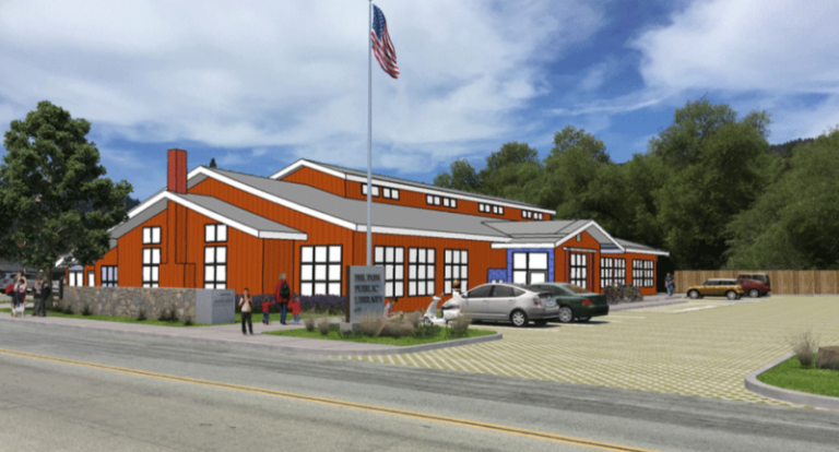 Felton Library architect rendering