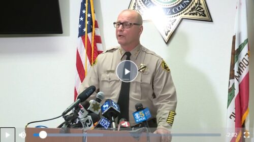 Sheriff Jim Hart describes heroic action from Ben Lomond resident