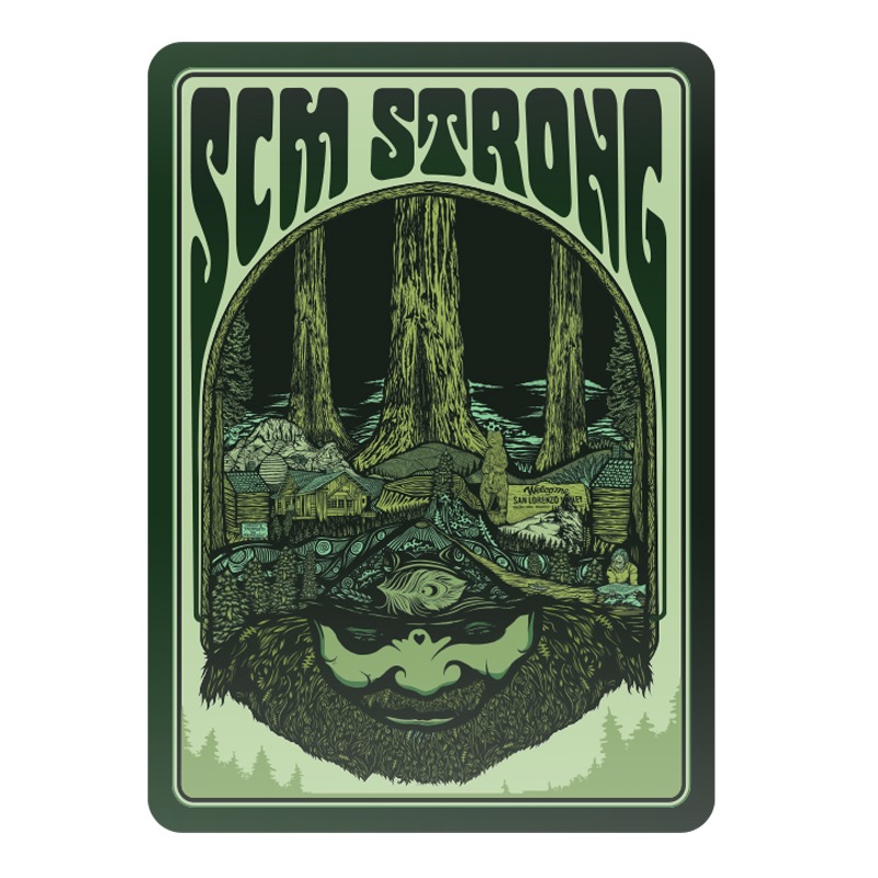 SCM Strong Sticker