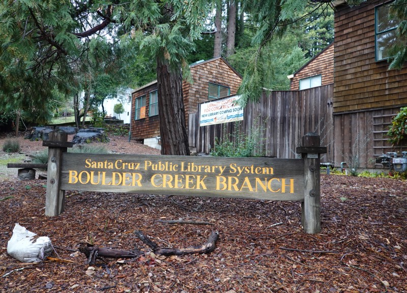 Boulder Creek Library San Lorenzo Valley
