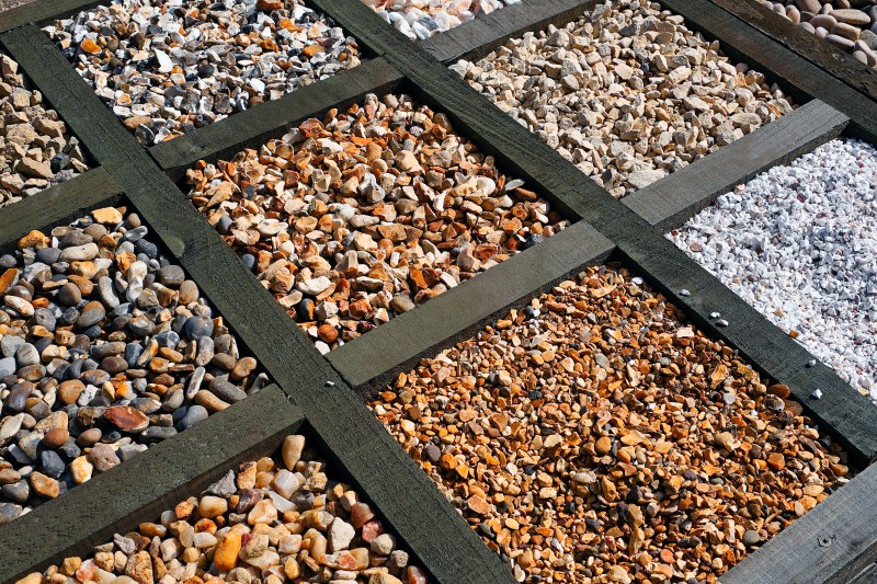 gravel varieties for garden path