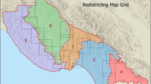 Santa Cruz County supervisorial districts