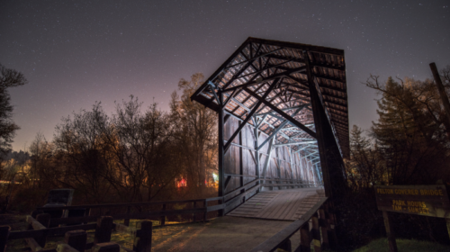 Felton Covered Bridge photo by Larry Colen