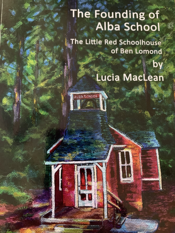 Image for display with article titled Alba School, Ben Lomond’s Little Red Schoolhouse