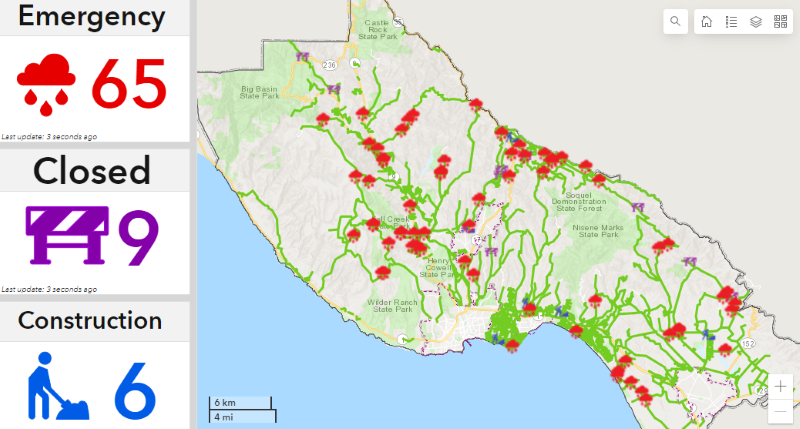 Storm Update Wednesday January 11 San Lorenzo Valley Post