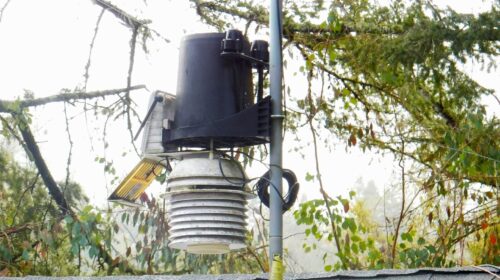 Chuck Winser weather station