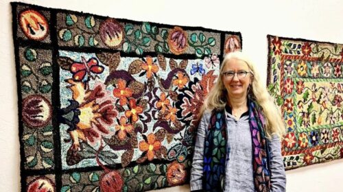 Donna Thomas art rugs
