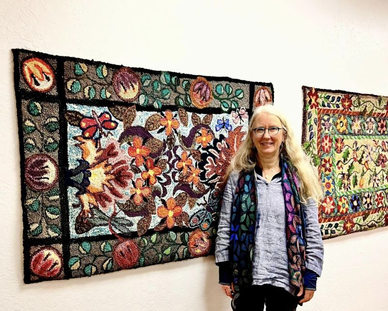 Donna Thomas art rugs