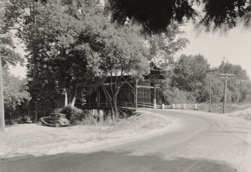 Felton Covered Bridge 1920 1930