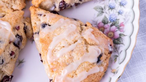 cranberry orange scones