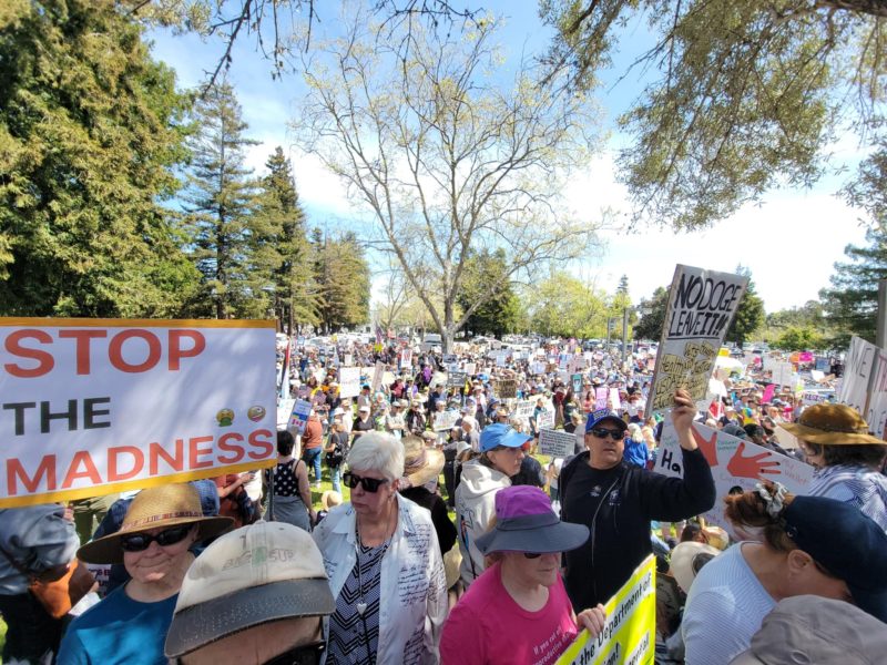april 5 hands off protest santa cruz
