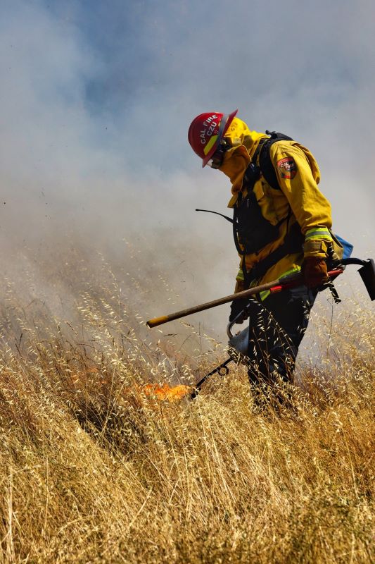 CAL FIRE at the Ben Lomond Training Center San Lorenzo Valley June 2020