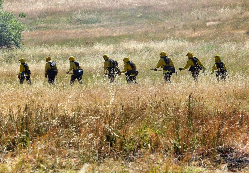 CAL FIRE at the Ben Lomond Training Center San Lorenzo Valley June 2020