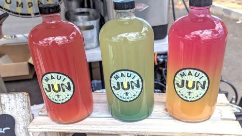 Maui Jun Company green tea and honey jun komucha