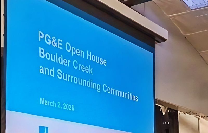 PG&E Town Hall meeting in Boulder Creek