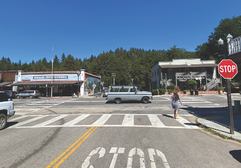 Boulder Creek Complete Streets Highway 9