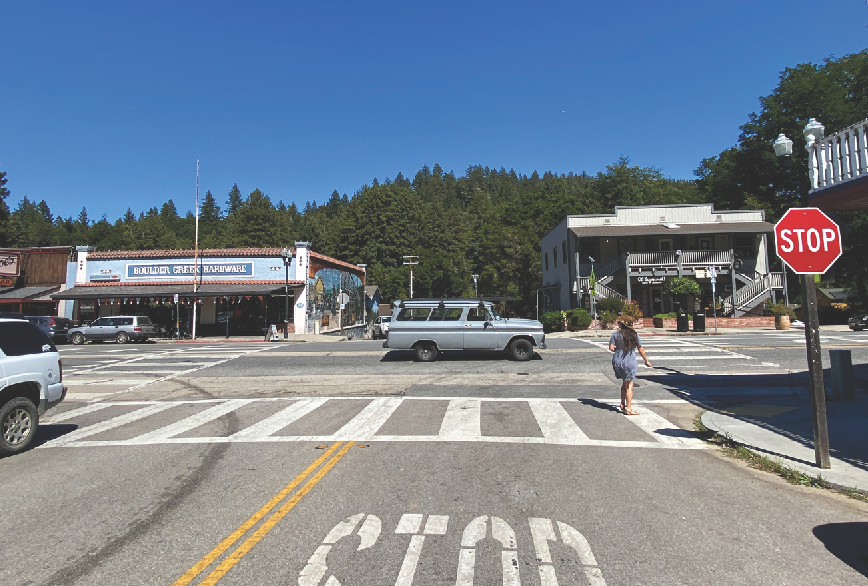 Boulder Creek Complete Streets Highway 9