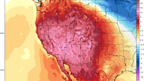 March 2026 California weather