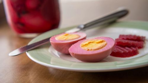 beet pickled eggs
