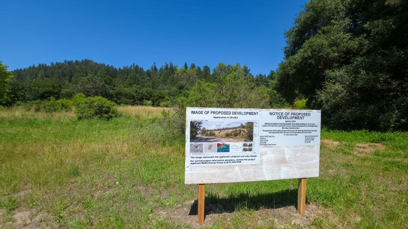 Felton meadow solar array