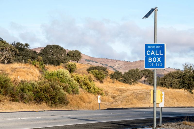 roadside emergency call boxes