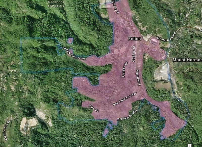 felton california water district