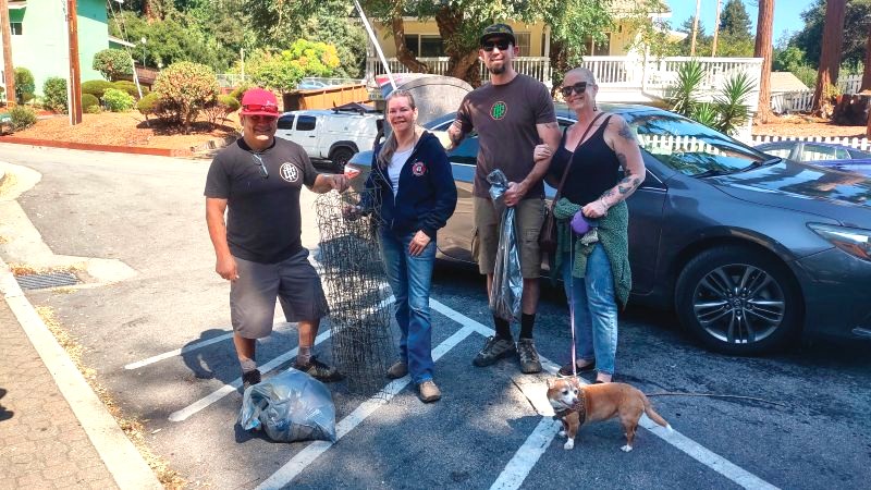 River Road Clean Up San Lorenzo Valley