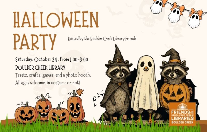 Halloween Boulder Creek Library Friends