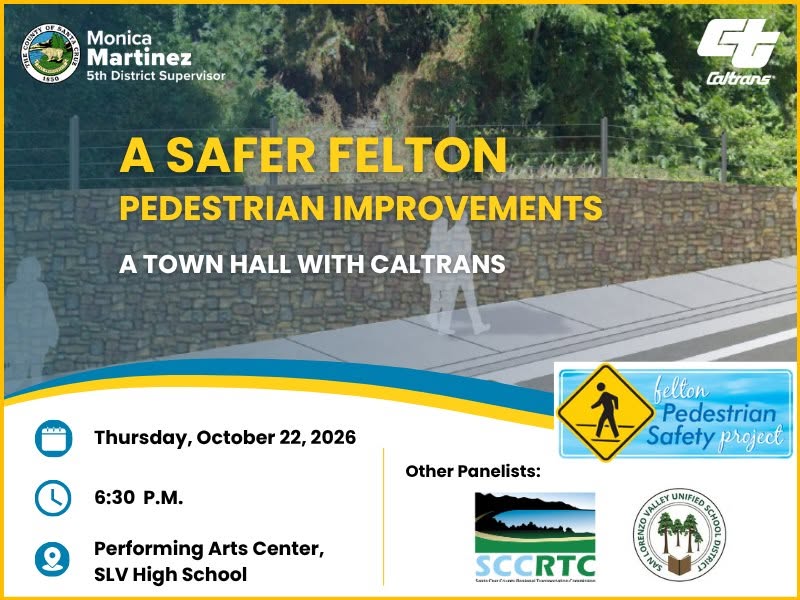 Pedestrian safety town hall with Supervisor Monica Martinez