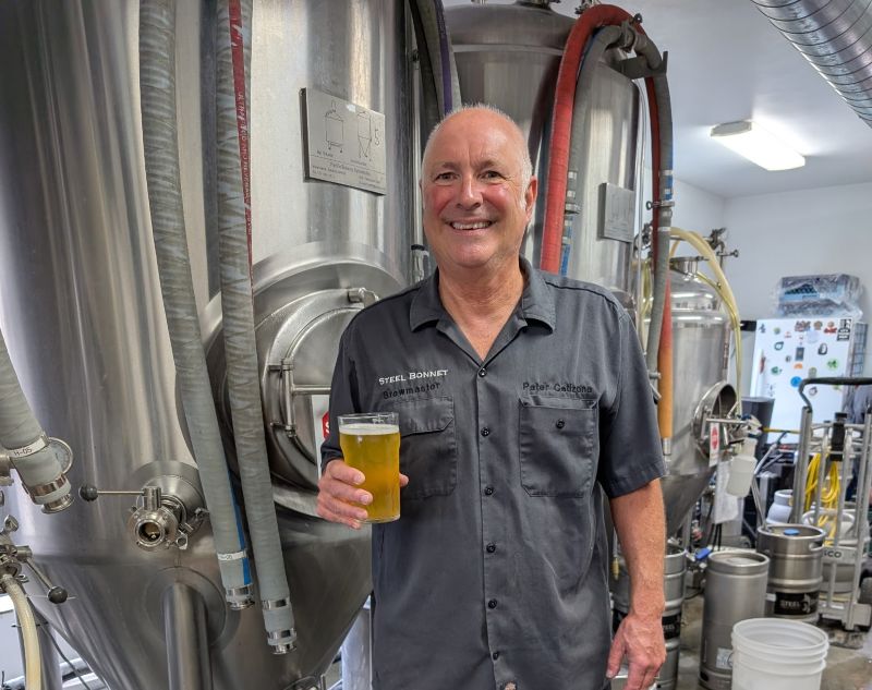 Peter Catizone Steel Bonnett brewery